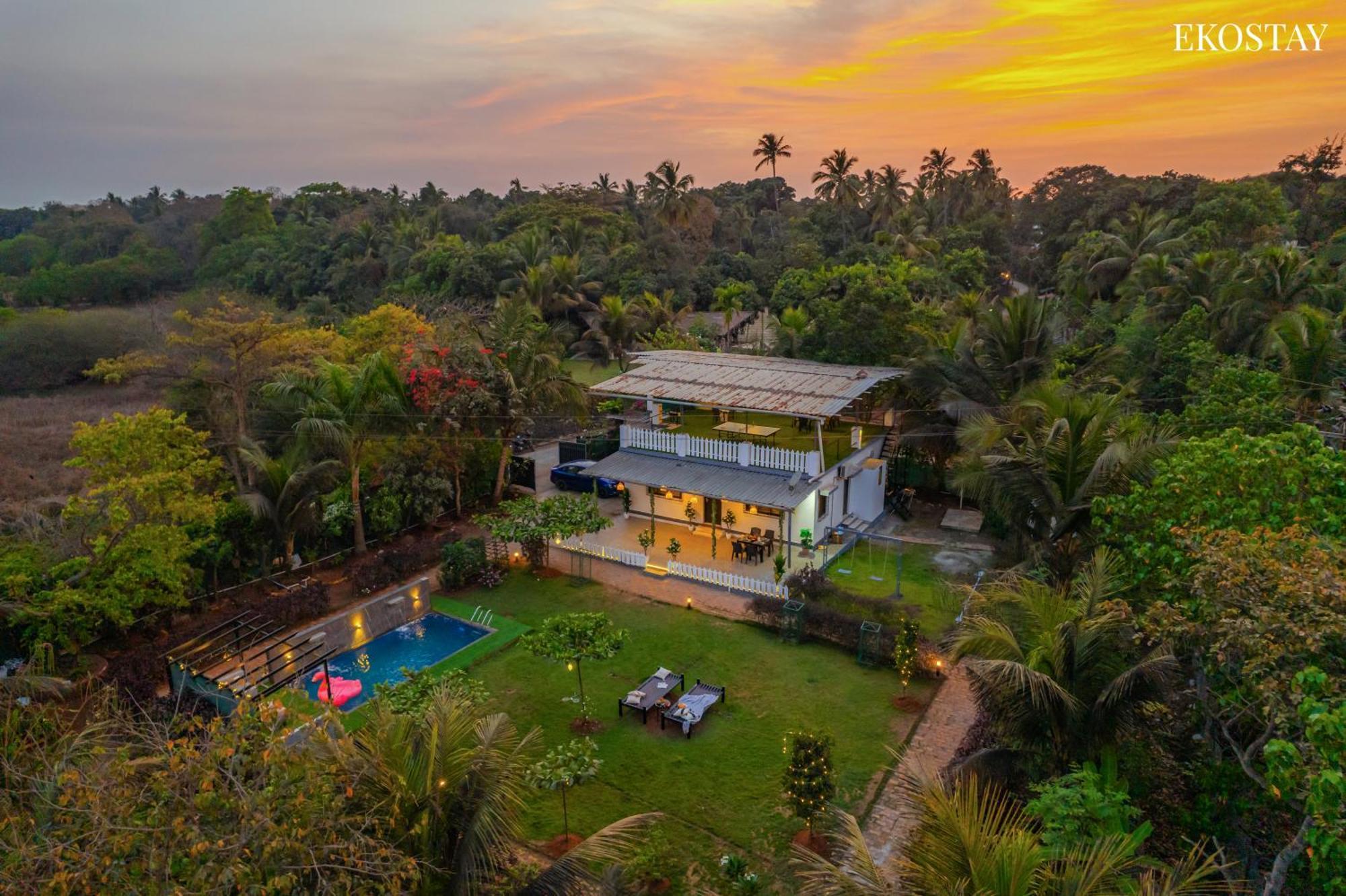 Eko Stay- Panorama Villa Alibag Exterior photo